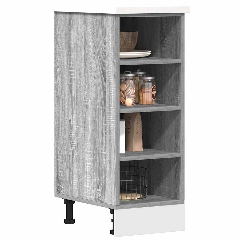 vidaXL Hangkast Lyon 60x31x40 cm bewerkt hout hoogglans wit