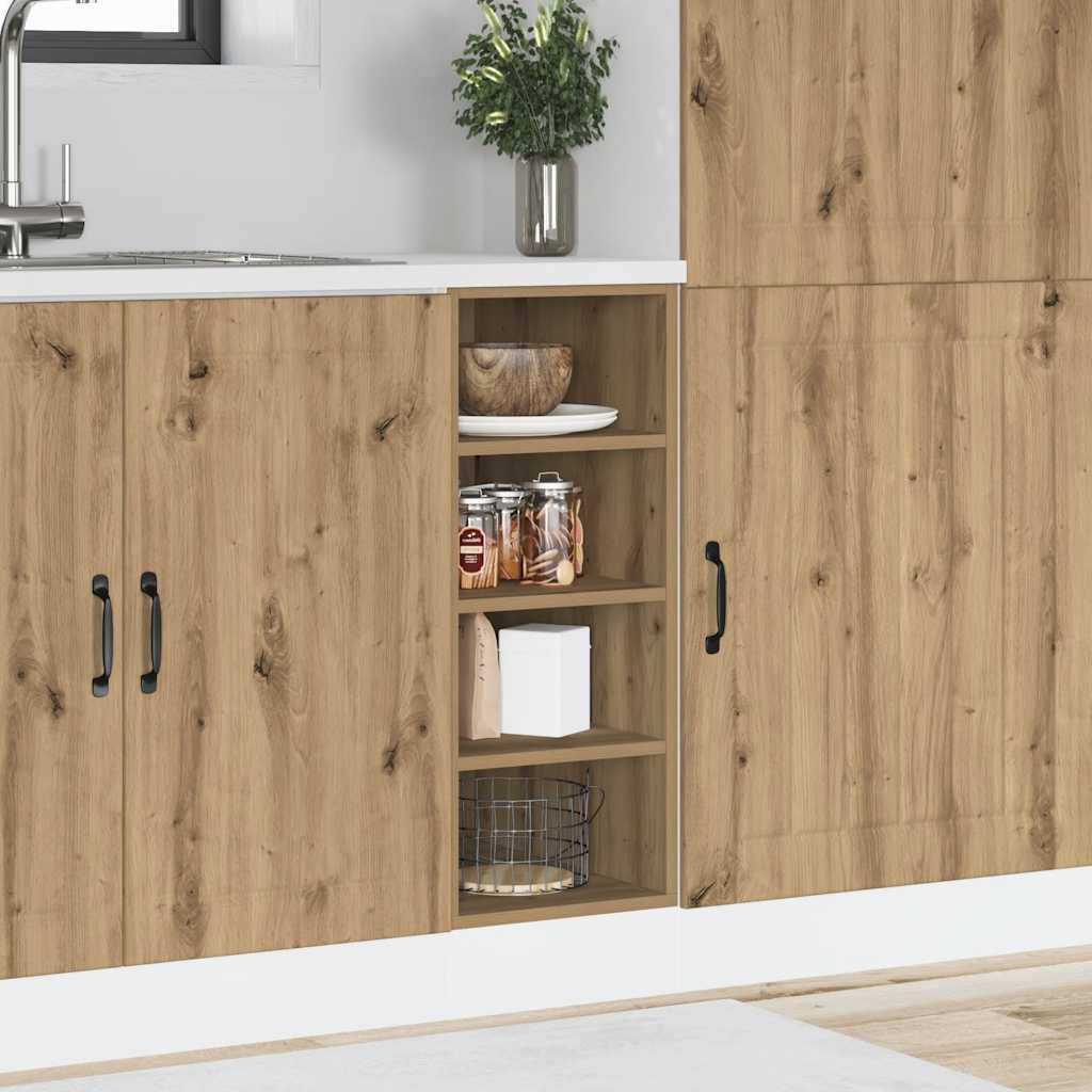 vidaXL Hangkast Lyon 60x31x40 cm bewerkt hout hoogglans wit
