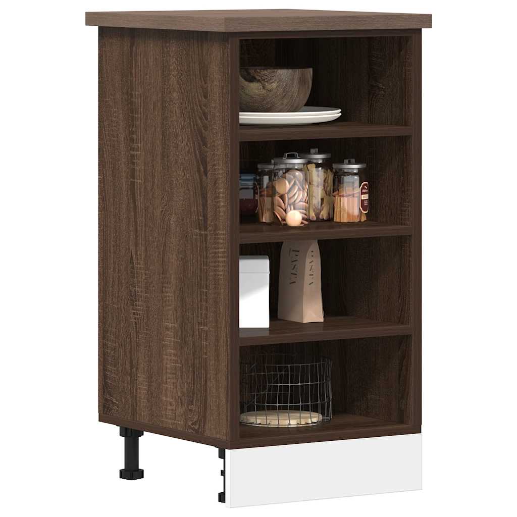 vidaXL Hangkast Lyon 60x31x40 cm bewerkt hout hoogglans wit