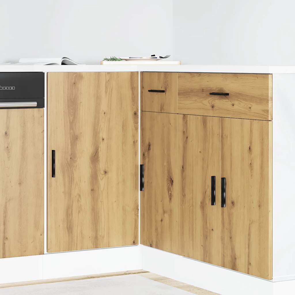 vidaXL Hangkast Lyon 60x31x40 cm bewerkt hout hoogglans wit