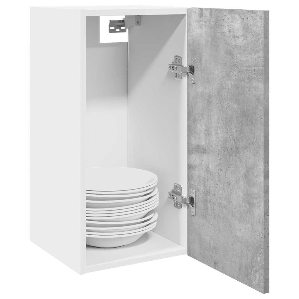 vidaXL Hangkast Lyon 60x31x40 cm bewerkt hout hoogglans wit