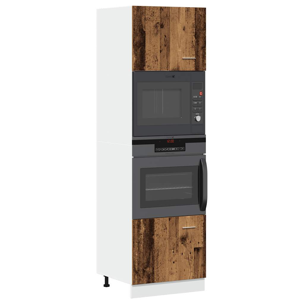 vidaXL Hangkast Lyon 60x31x40 cm bewerkt hout hoogglans wit