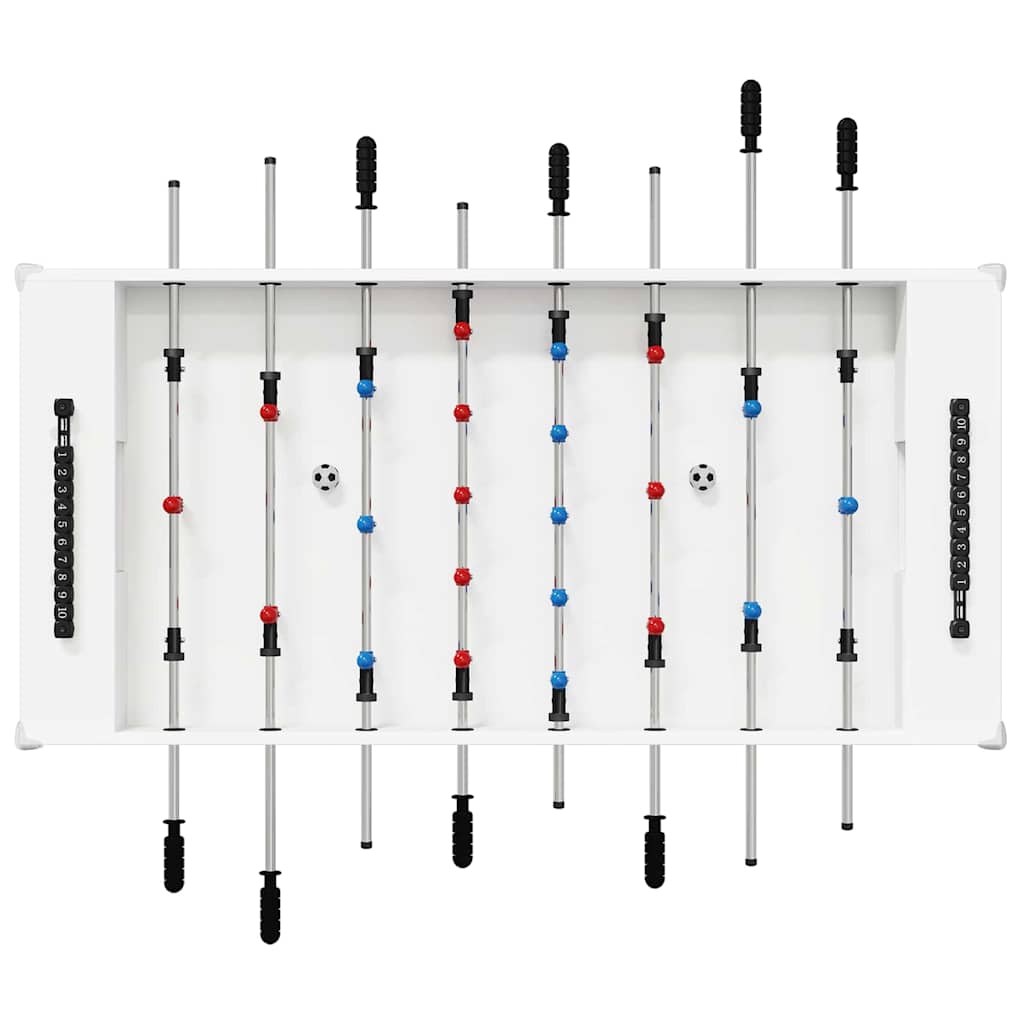 vidaXL Honkbaltafel Wit 125 x 60,5 x 80 cm Bewerkt hout