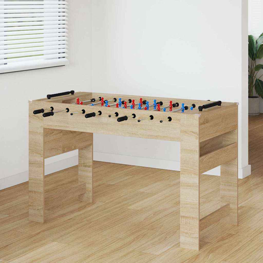 vidaXL Honkbaltafel Wit 125 x 60,5 x 80 cm Bewerkt hout