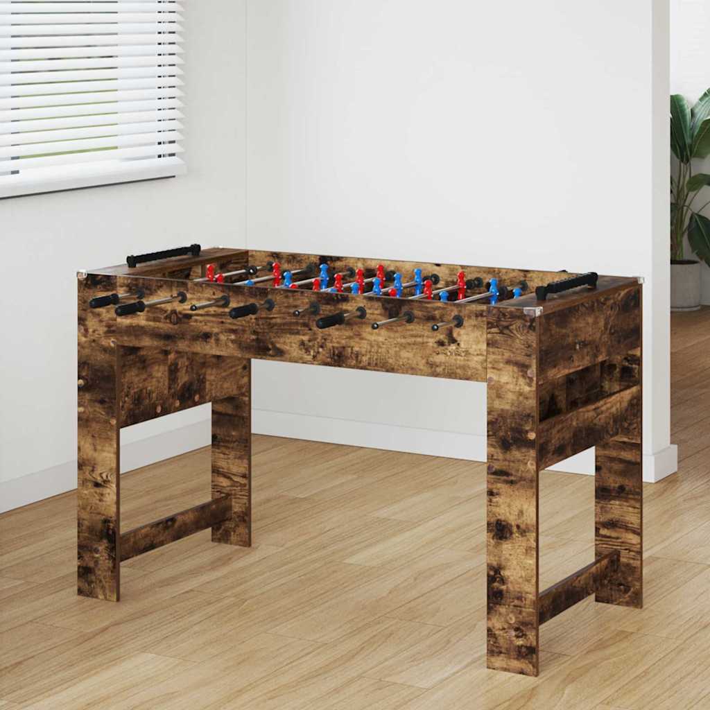 vidaXL Honkbaltafel Wit 125 x 60,5 x 80 cm Bewerkt hout