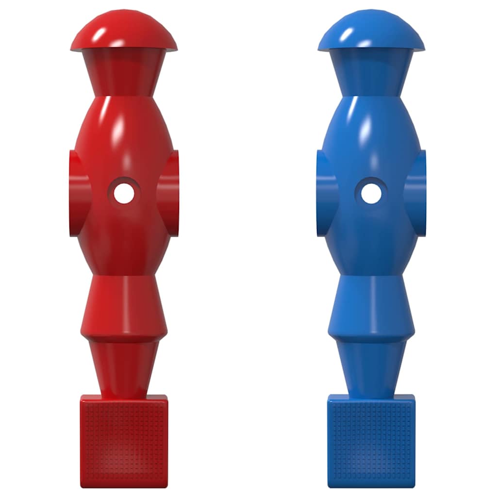 vidaXL Voetbaltafelspelers voor 3.6 x 3.1 x 10.8 cm Stang 24 pcs