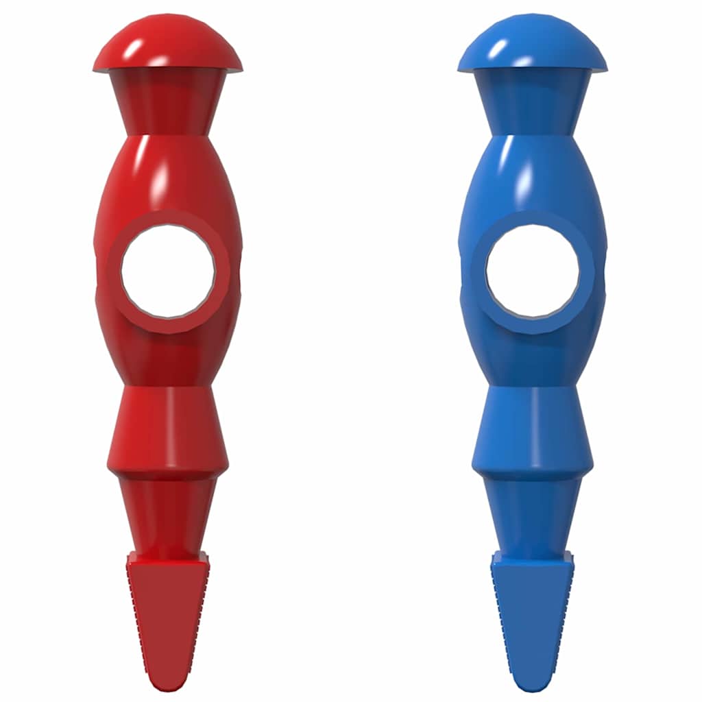 vidaXL Voetbaltafelspelers voor 3.6 x 3.1 x 10.8 cm Stang 24 pcs