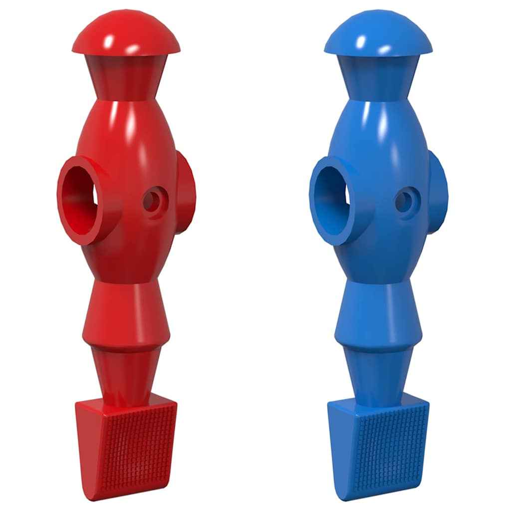 vidaXL Voetbaltafelspelers voor 3.6 x 3.1 x 10.8 cm Stang 24 pcs