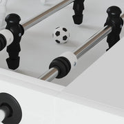 vidaXL Voetbaltafel Bumpers 3 x 3 x 2 cm Stang 16 pcs Zwart
