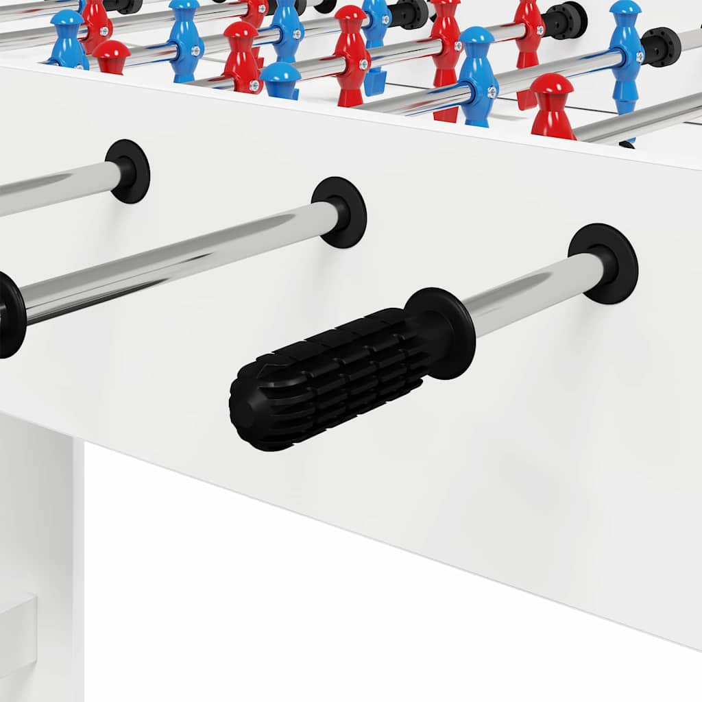 vidaXL Voetbal Tafel Handvatten 10 pcs Zwart 3,1 x 3,1 x 17,8 cm