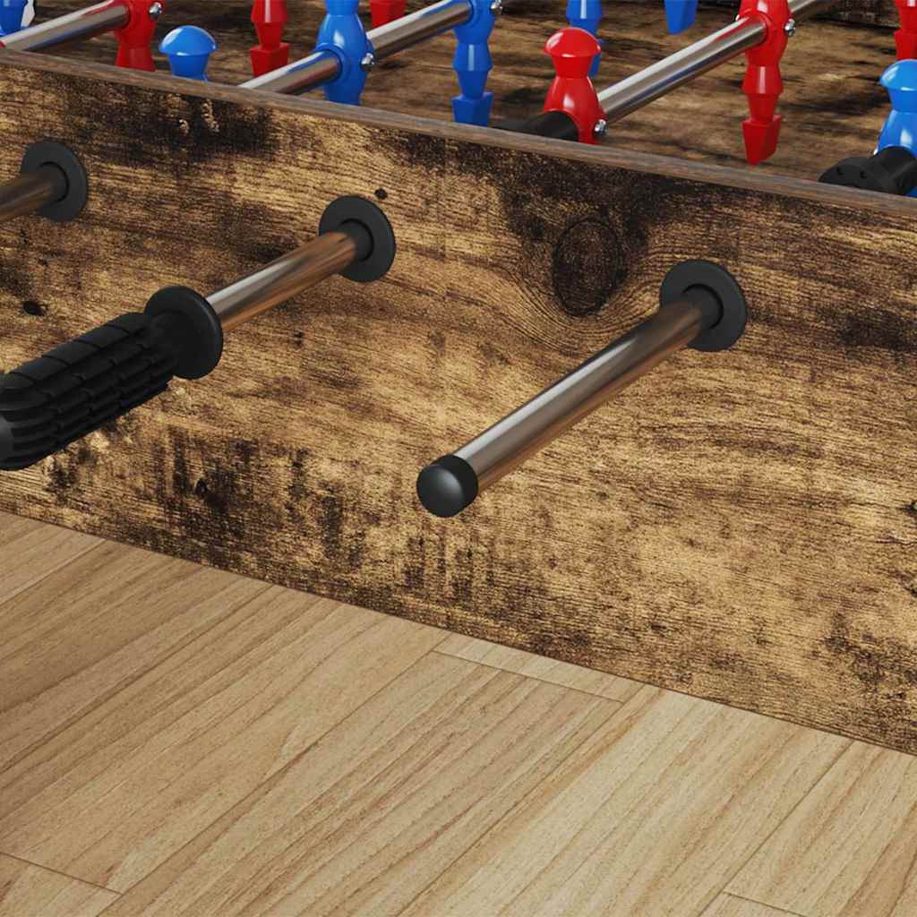 vidaXL Voetbaltafel Eindkappen 10 pcs Zwart 1,9 x 1,9 x 1,6 cm