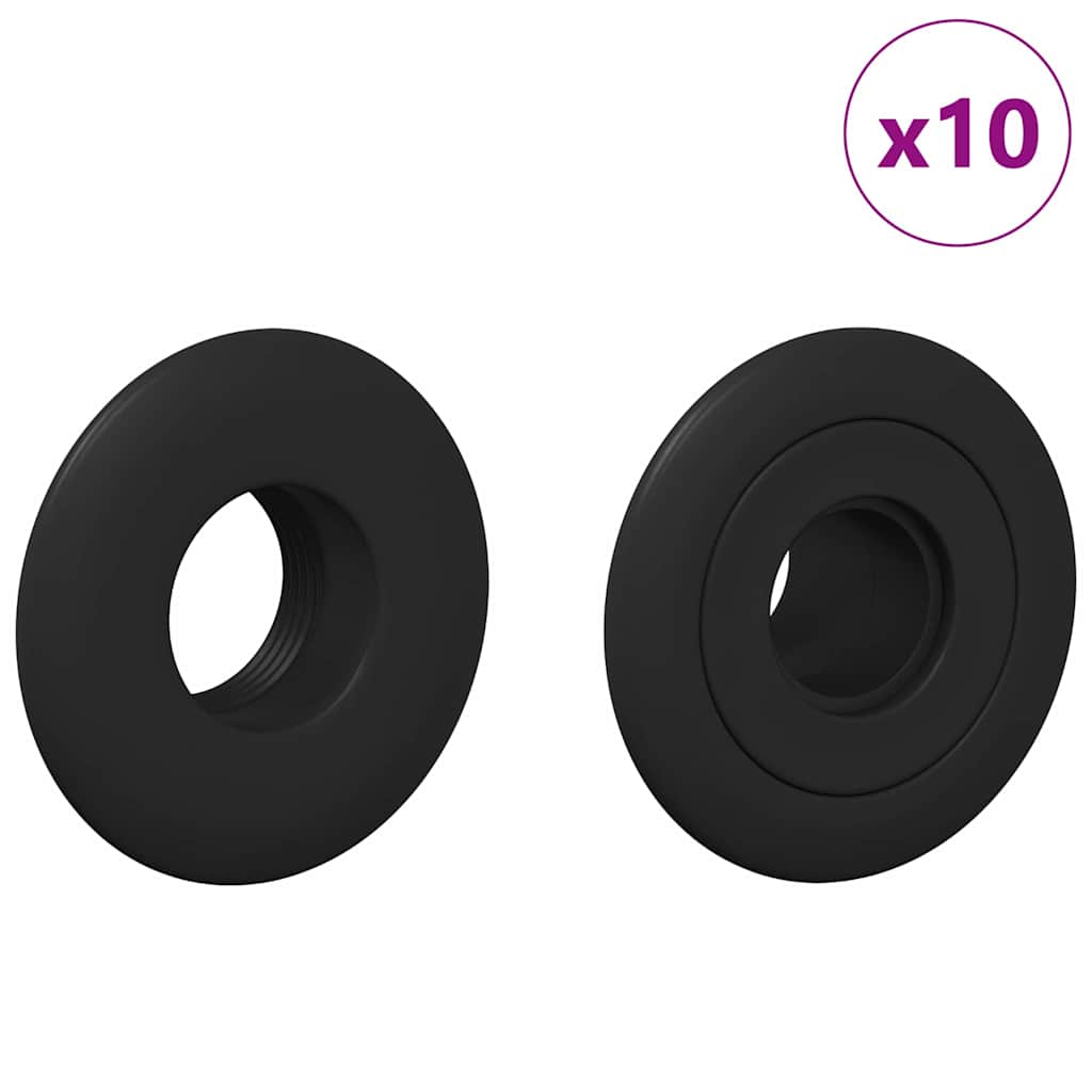 vidaXL Voetbaltafel lagers voor 5 x 5 x 2.8 cm staf 10 pcs