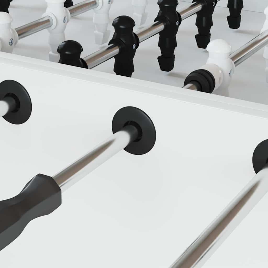 vidaXL Voetbal Tafel Stoppers 10 pcs Wit 3 x 3 x 2 cm HIPS