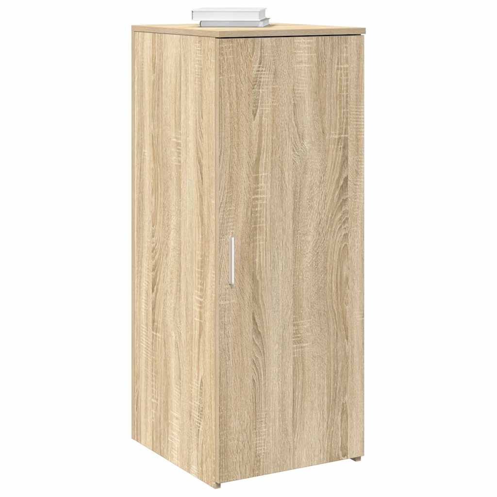 vidaXL Opbergkast 40x45x103,5 cm bewerkt hout grijs sonoma eikenkleur - Aashly