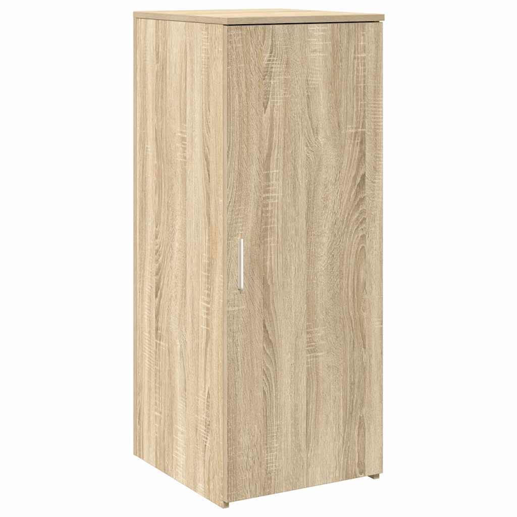 vidaXL Opbergkast 40x45x103,5 cm bewerkt hout grijs sonoma eikenkleur - Aashly