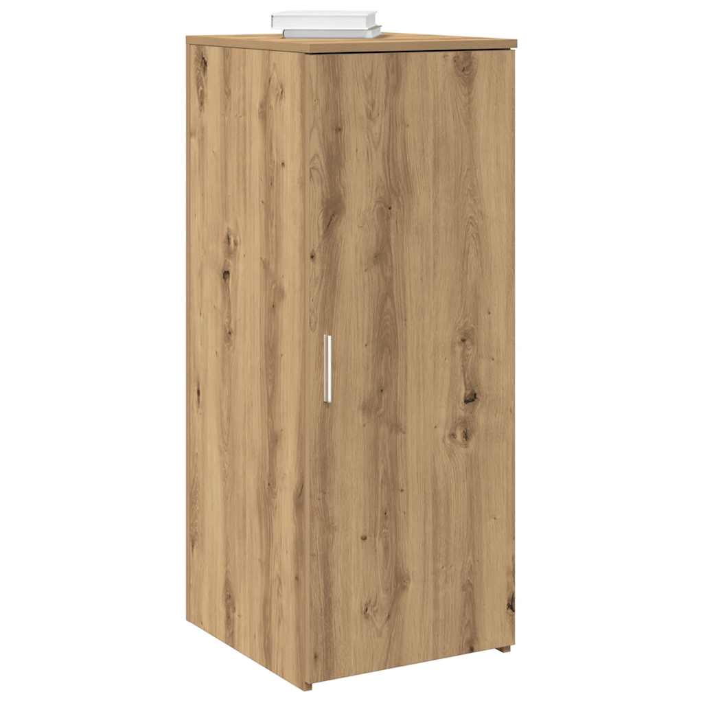 vidaXL Opbergkast 40x45x103,5 cm bewerkt hout grijs sonoma eikenkleur - Aashly