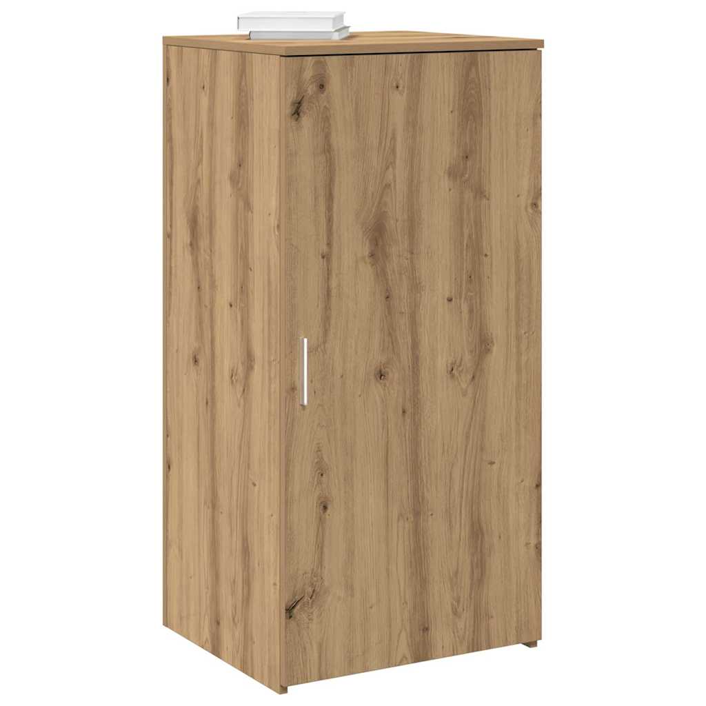 vidaXL Opbergkast 40x45x103,5 cm bewerkt hout grijs sonoma eikenkleur - Aashly