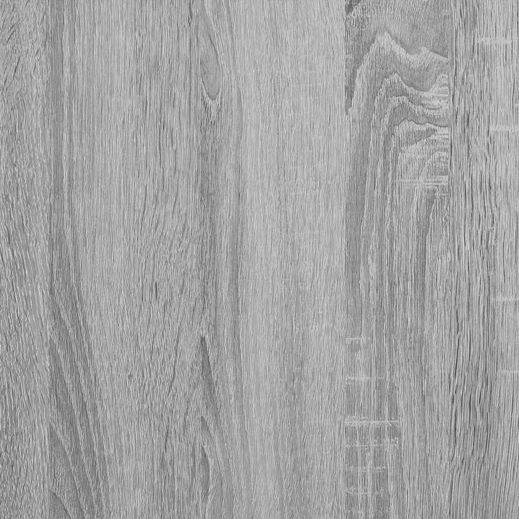 vidaXL Receptiebalie 100x40x104 cm bewerkt hout grijs sonoma eiken