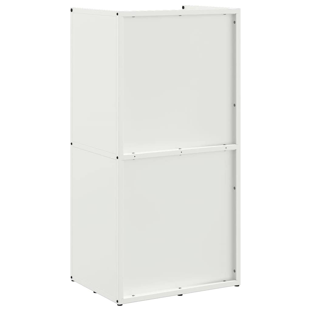vidaXL Brandhoutrek 40x30x80 cm koudgewalst staal zwart - Aashly