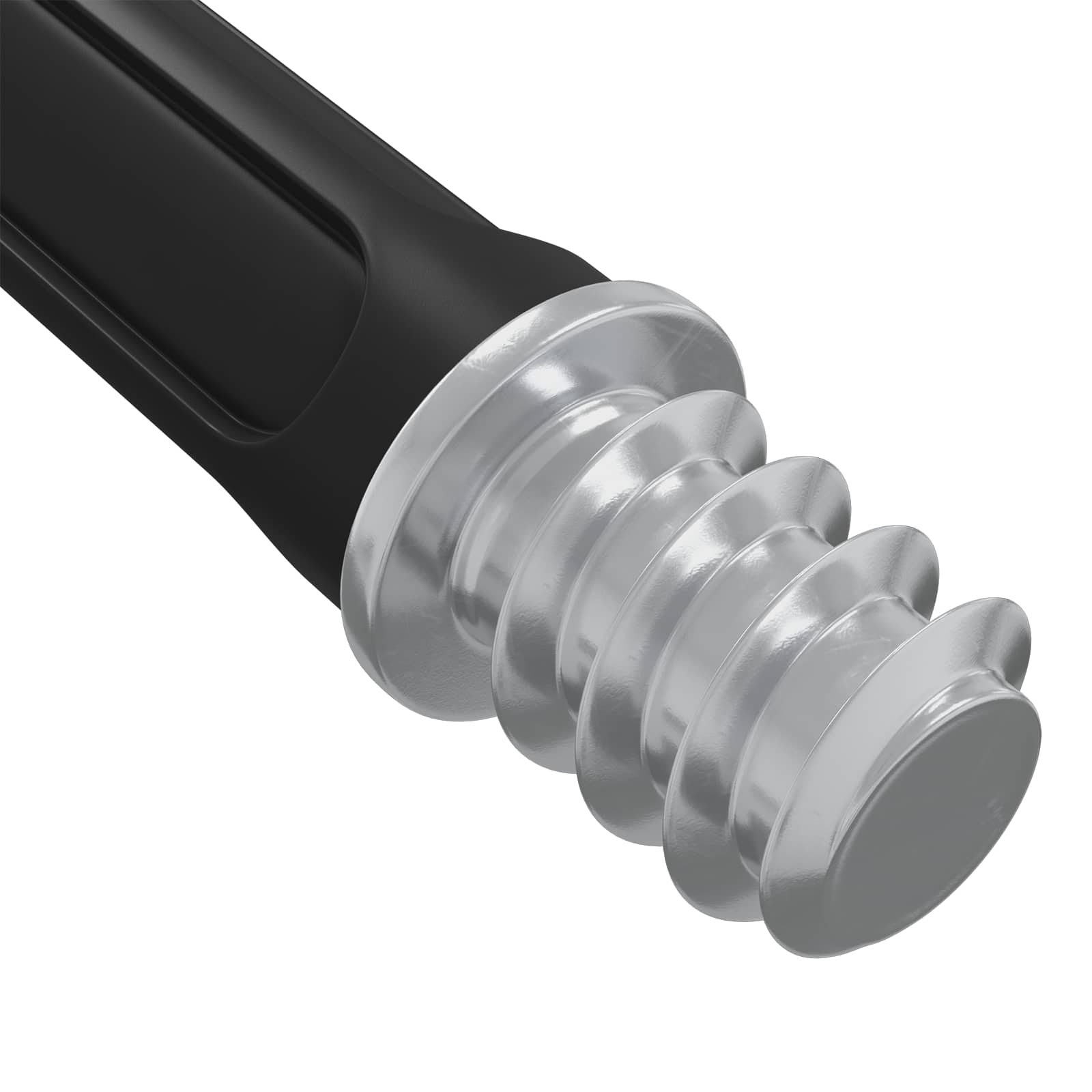 vidaXL Cam Lock Bout 2 pcs Zilver en Zwart M6 x 40 mm
