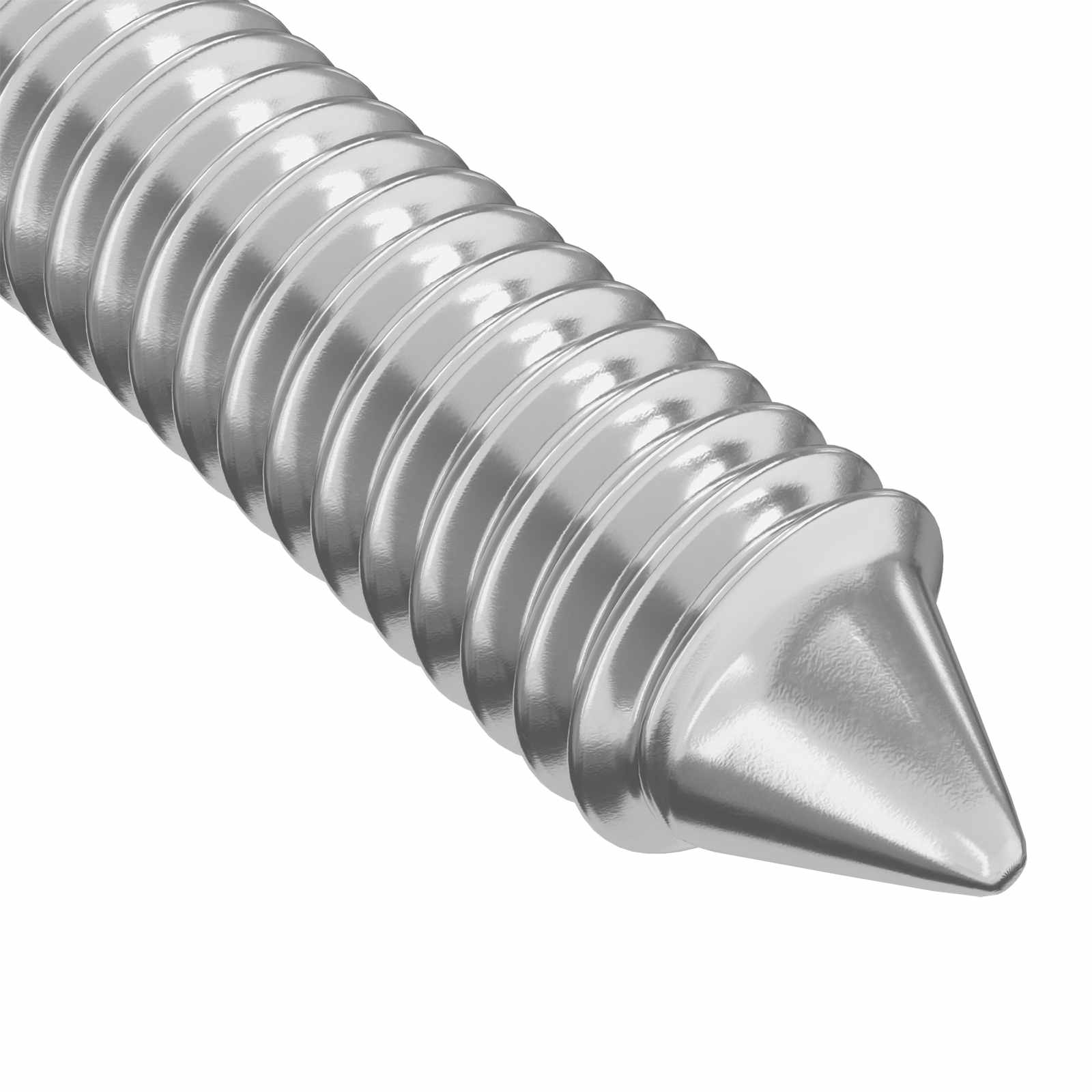 vidaXL Meubelschroeven 2 pcs Zilver M6 x 60 mm Staal