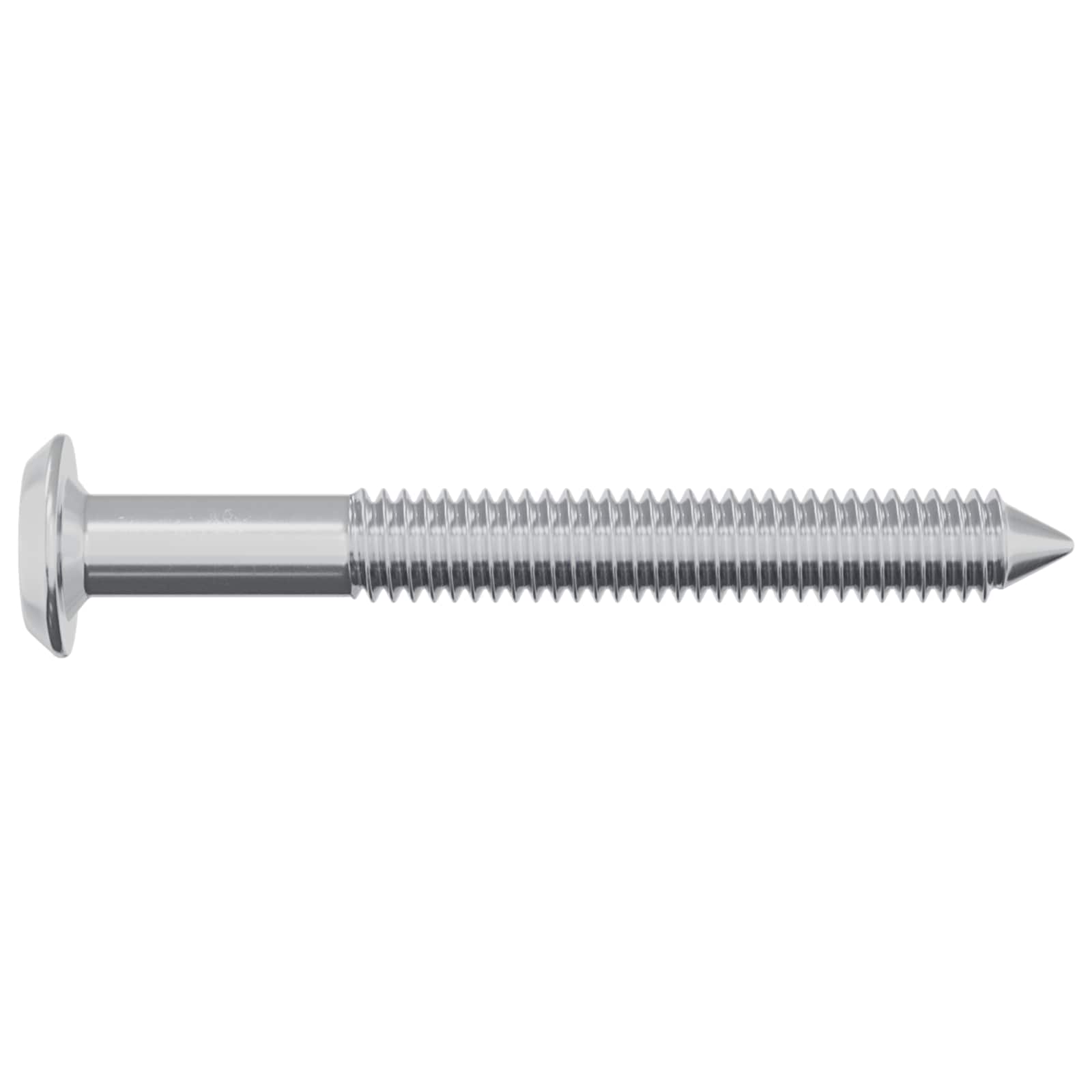 vidaXL Bout 2 pcs Zilver M6 x 50 mm Staal