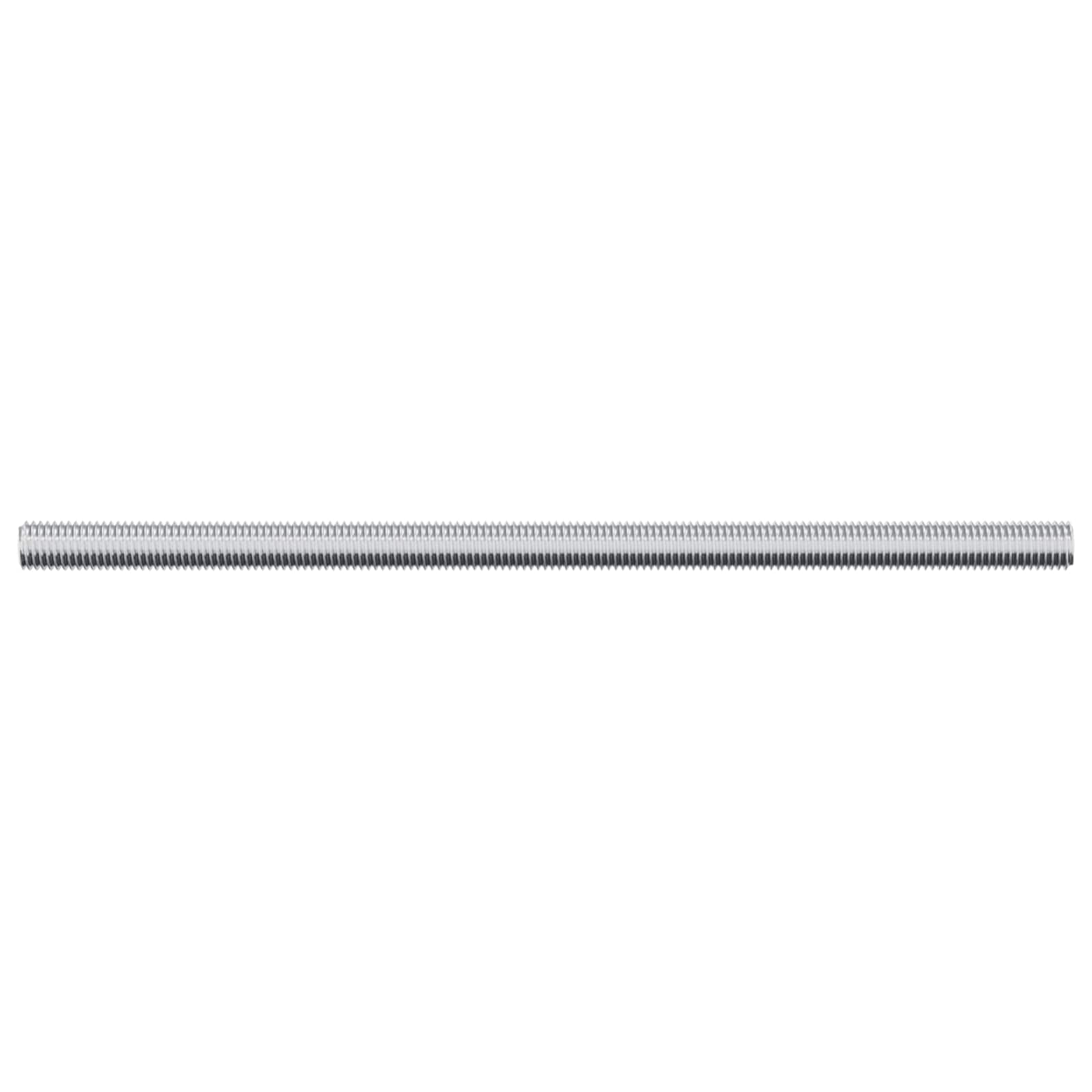 vidaXL Draadstaaf 2 pcs Zilver 6 x 120 mm Staal