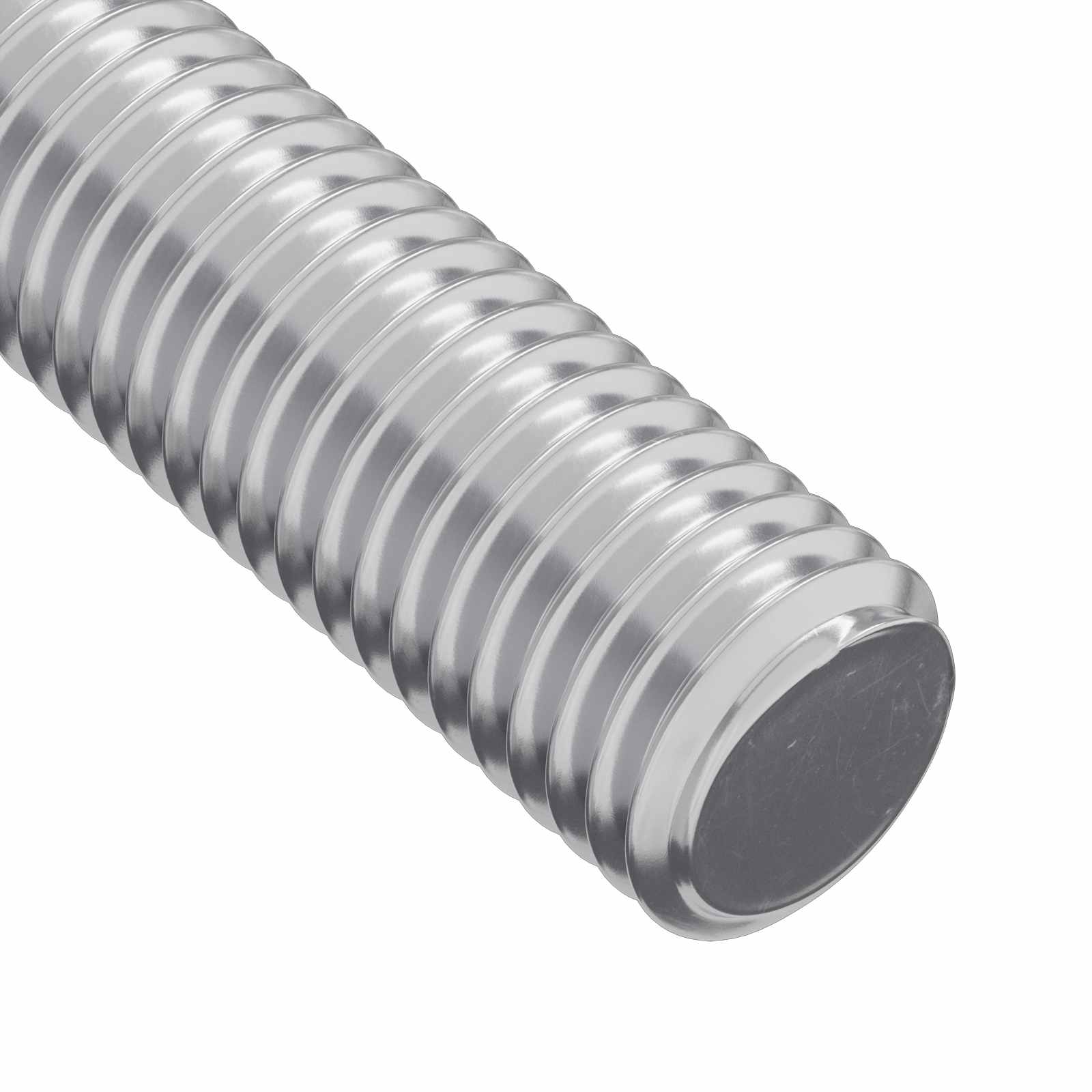 vidaXL Draadstaaf 2 pcs Zilver 6 x 120 mm Staal