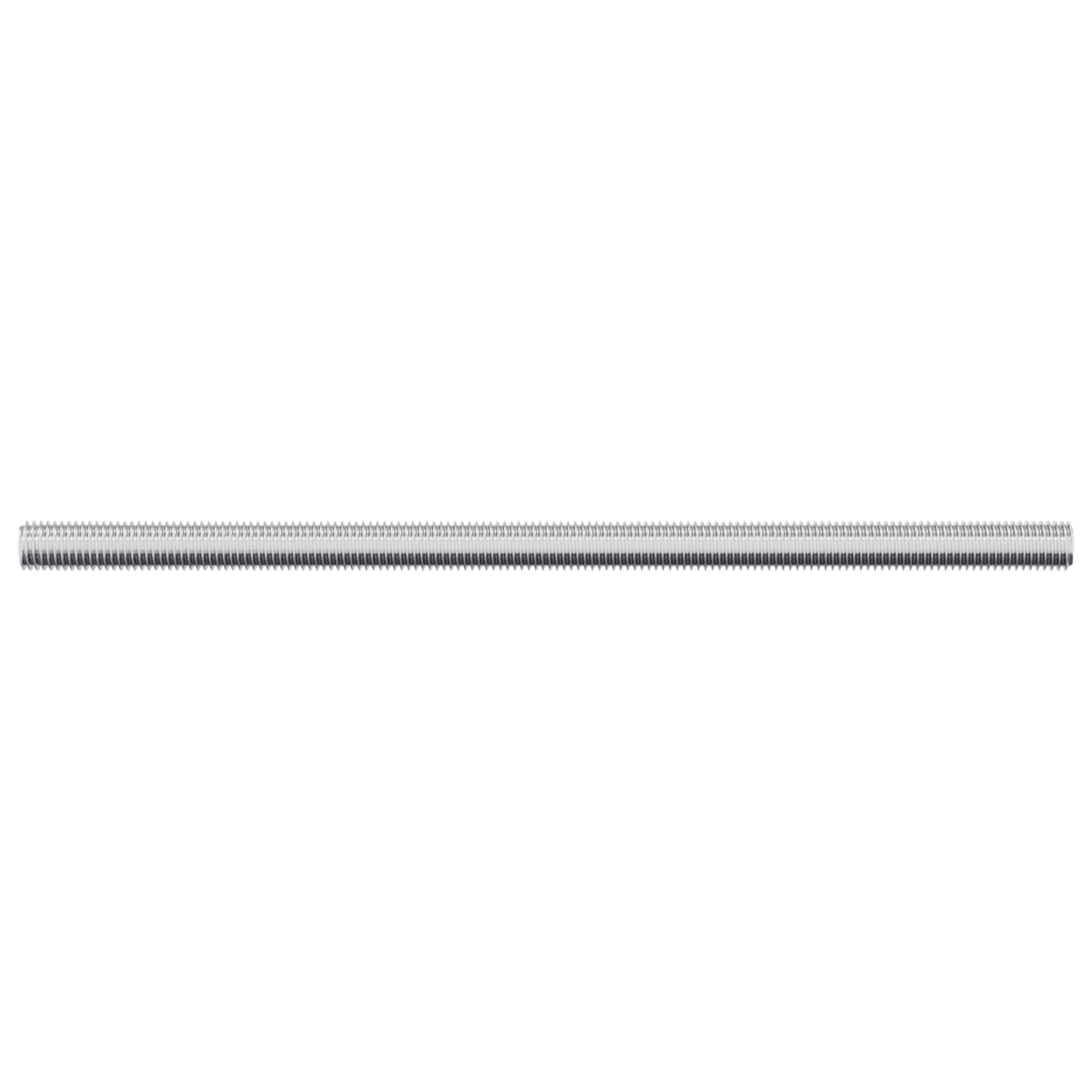 vidaXL Schroefdraadstangen 2 pcs Zilver