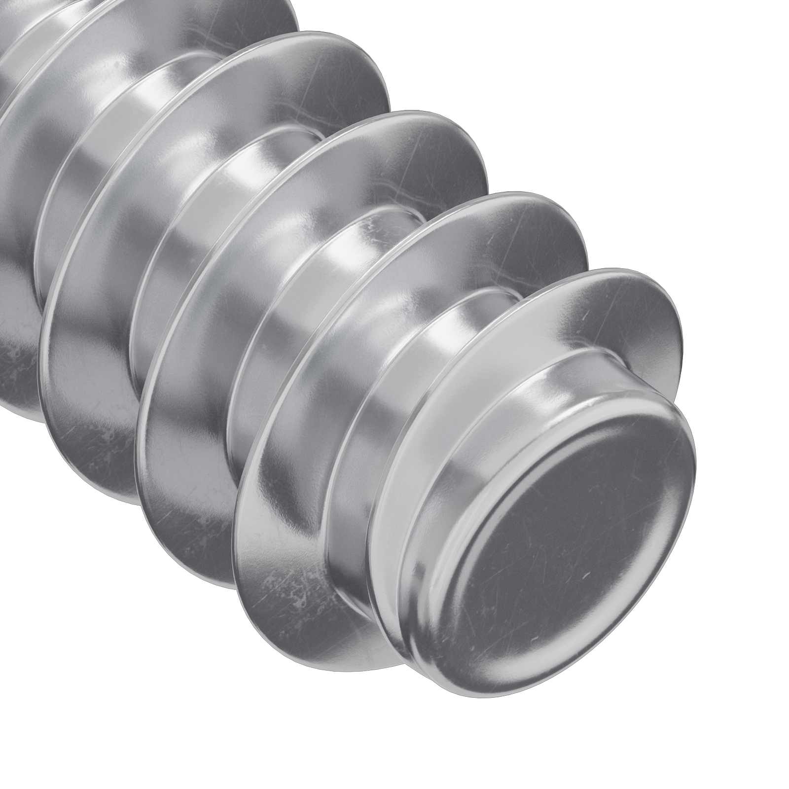 vidaXL Bout 2 pcs Zilver M6 x 12 mm IJzer