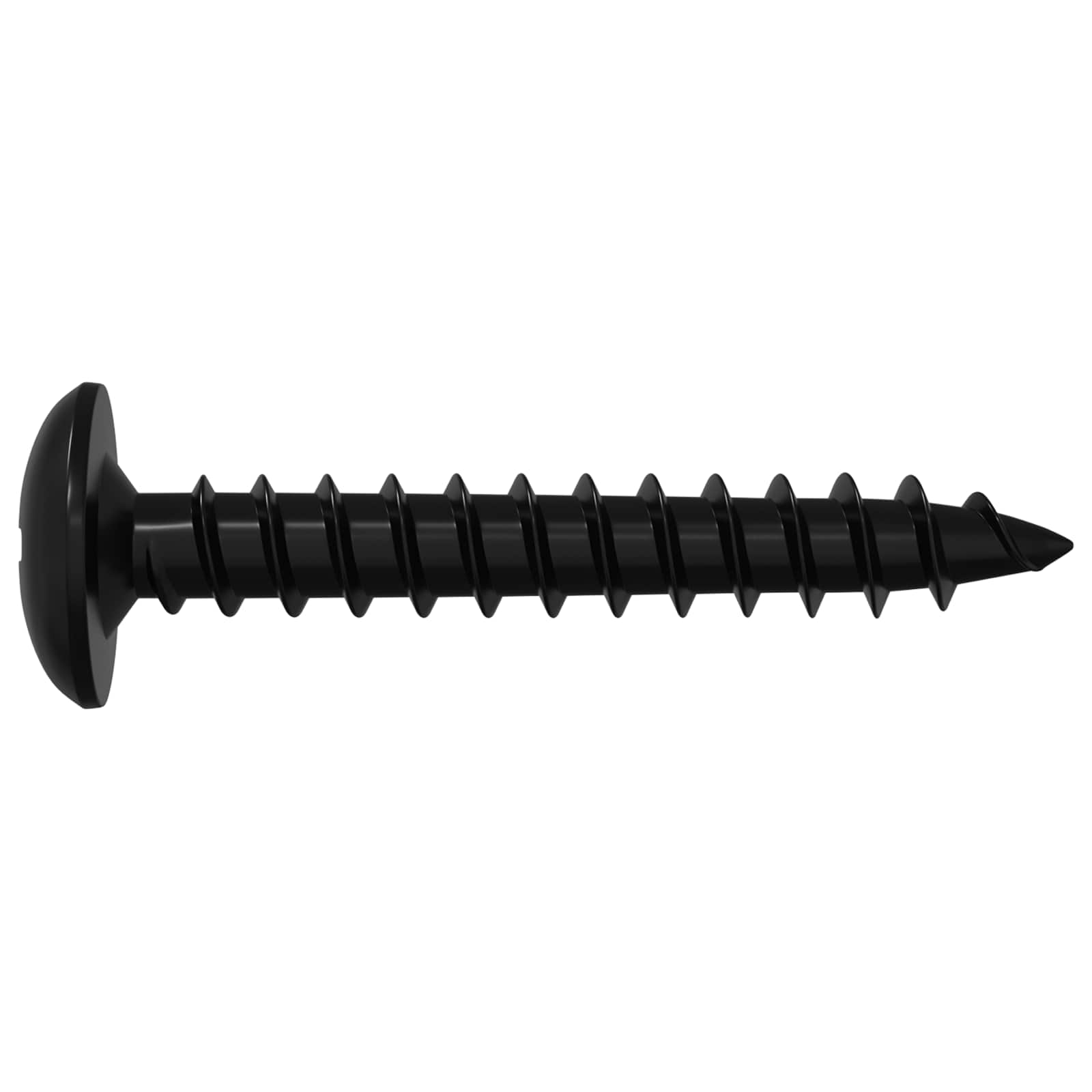 vidaXL Zelftappende Nagel 2 pcs Zwart 4 x 25 mm Staal