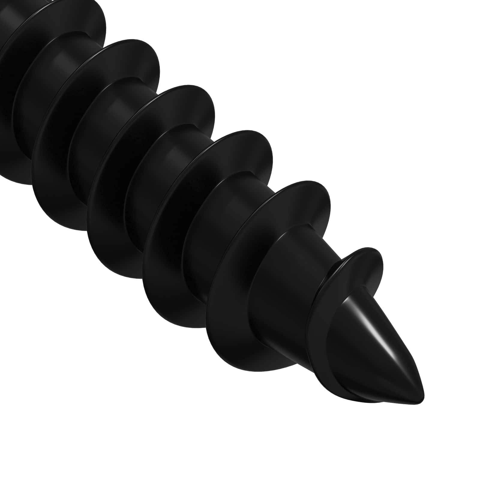 vidaXL Zelftappende Nagel 2 pcs Zwart 4 x 25 mm Staal