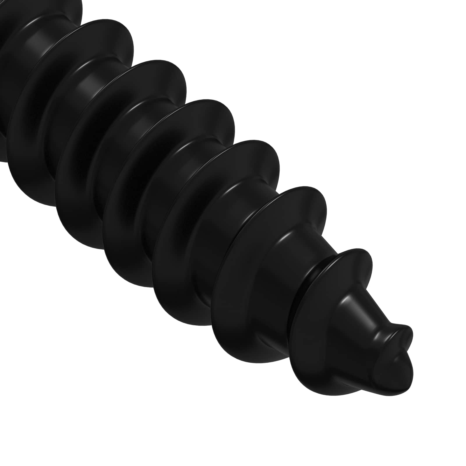 vidaXL Tapnagel 2 pcs Zwart M4 x 28 mm Staal
