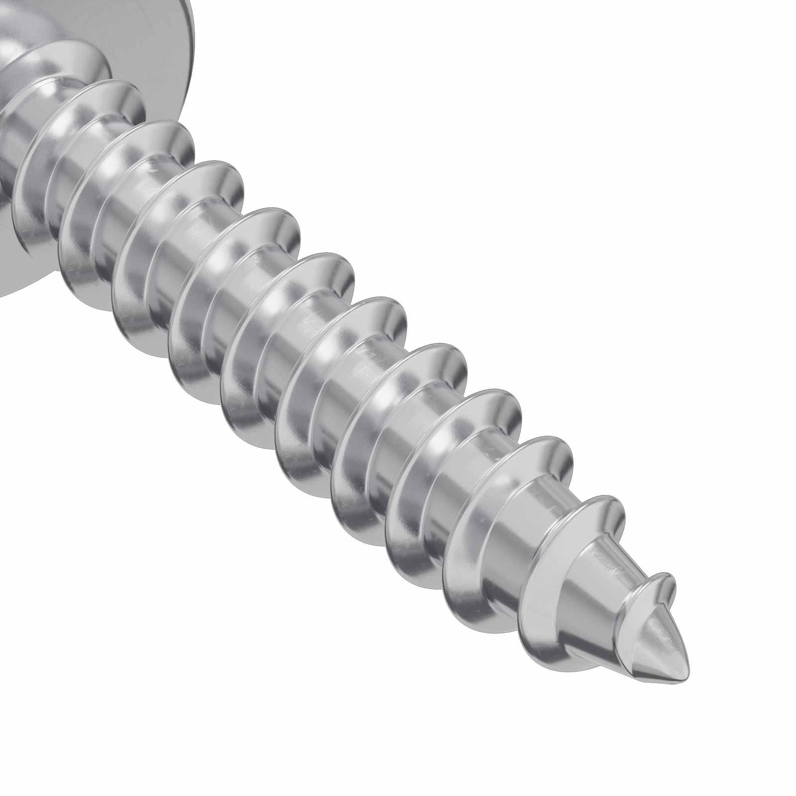 vidaXL Houten Schroeven 2 pcs Zilver M4 x 20 mm Staal