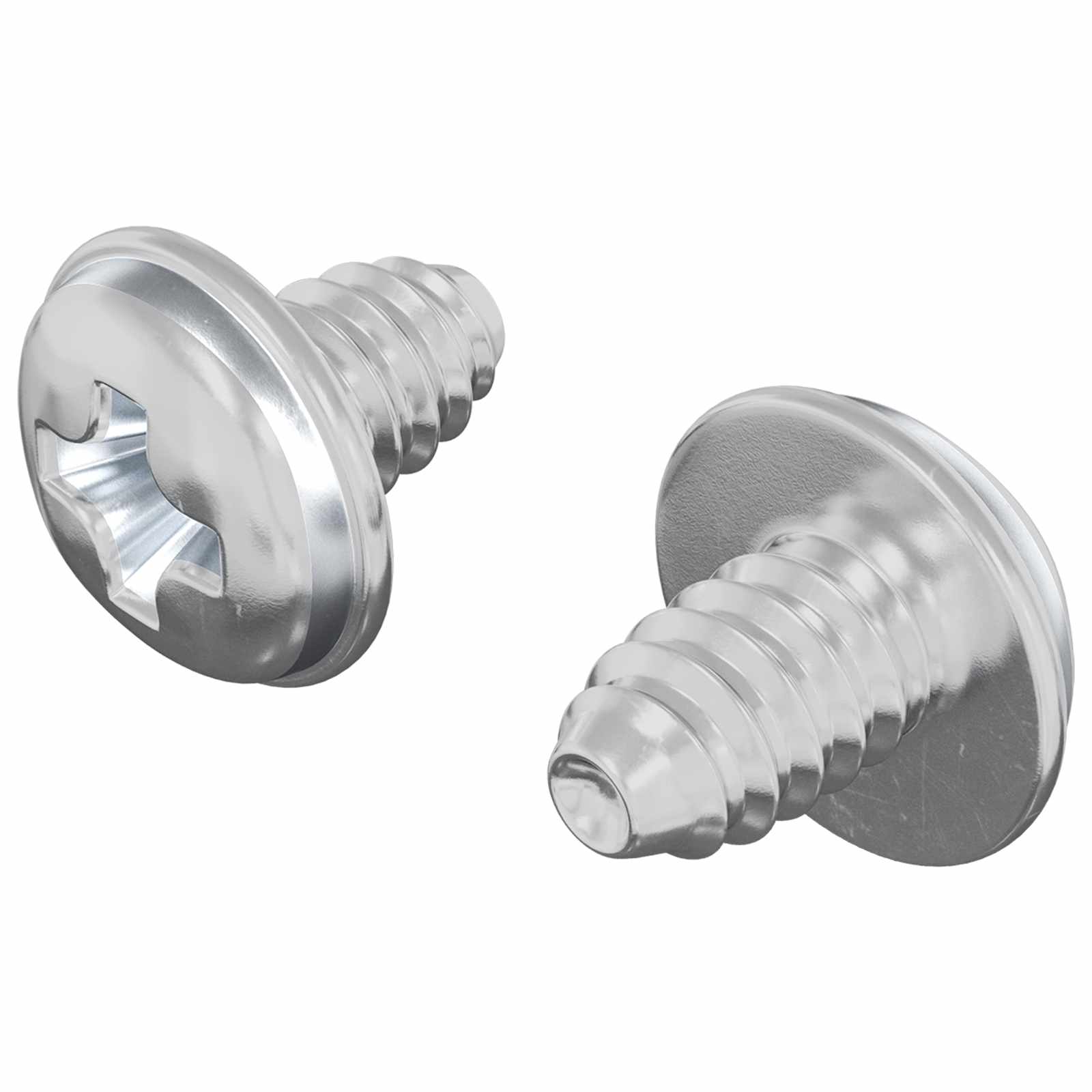 vidaXL Vergrendelingsschroeven Effen 2 pcs Zilver M4 x 5 mm IJzer