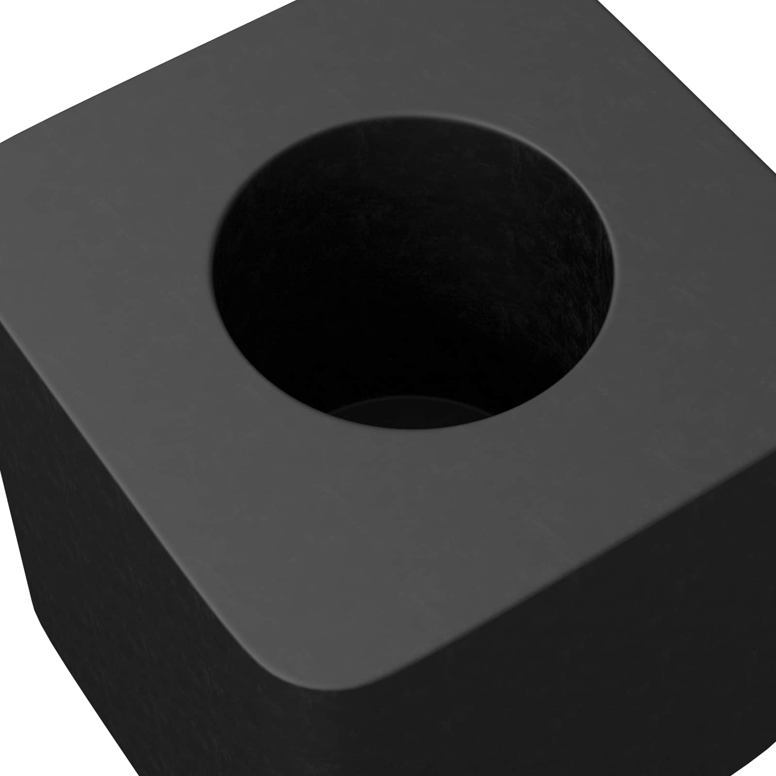 vidaXL Ladehouder 2 pcs Zwart 15 x 15 x 15mm PP Copolymeer