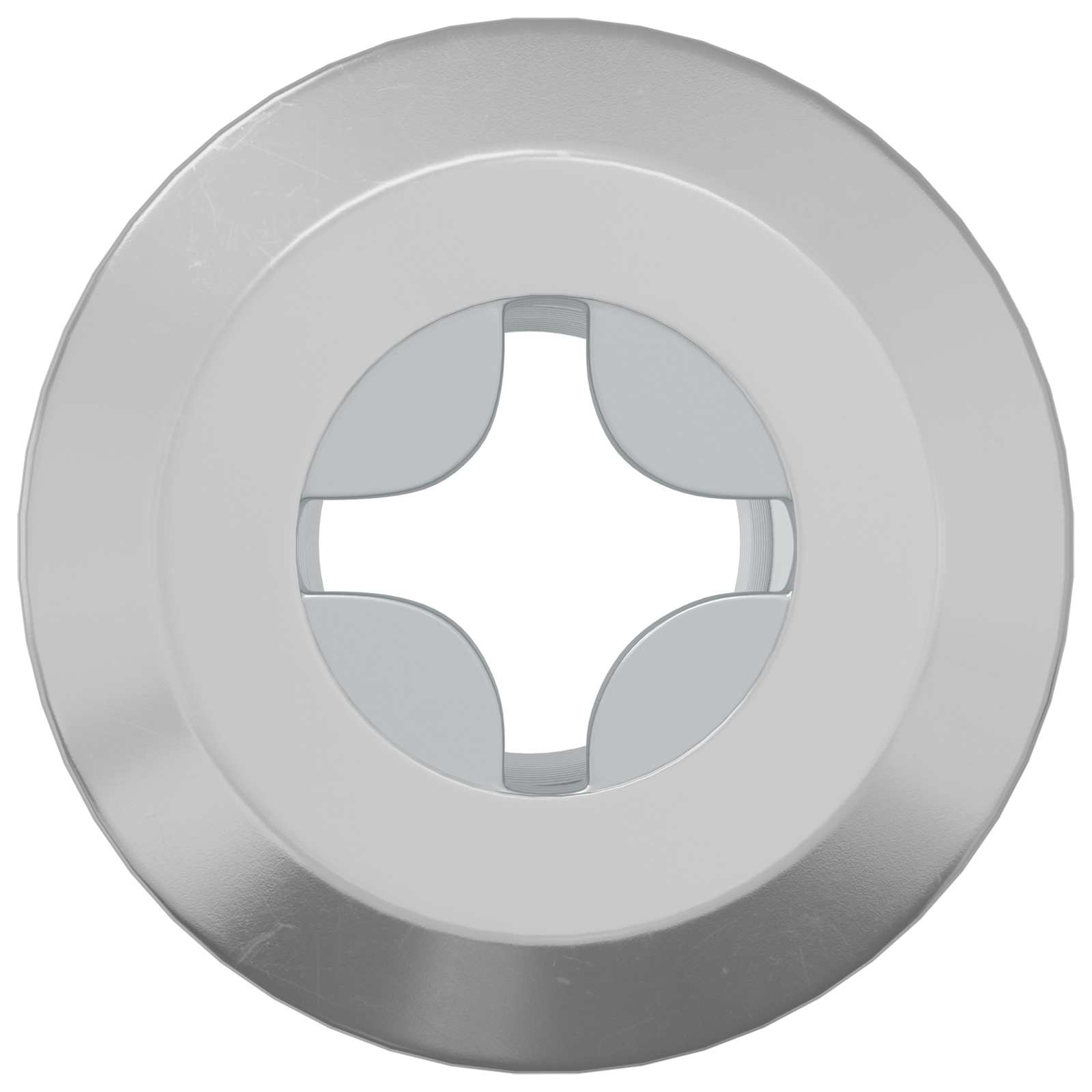 vidaXL Slotmoer 2 pcs Nikkel M6 x 15 mm Staal