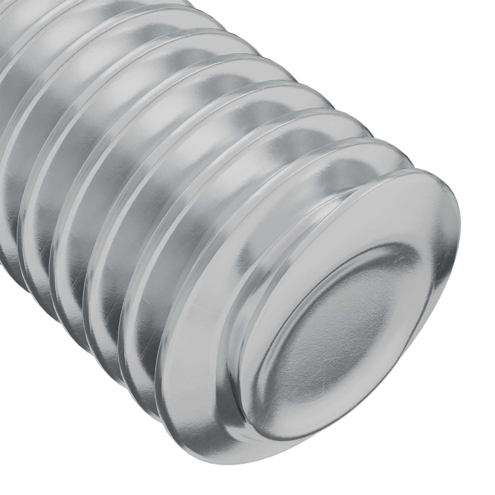 vidaXL Slotschroef Effen 2 pcs Zilver M6 x 12 mm Staal