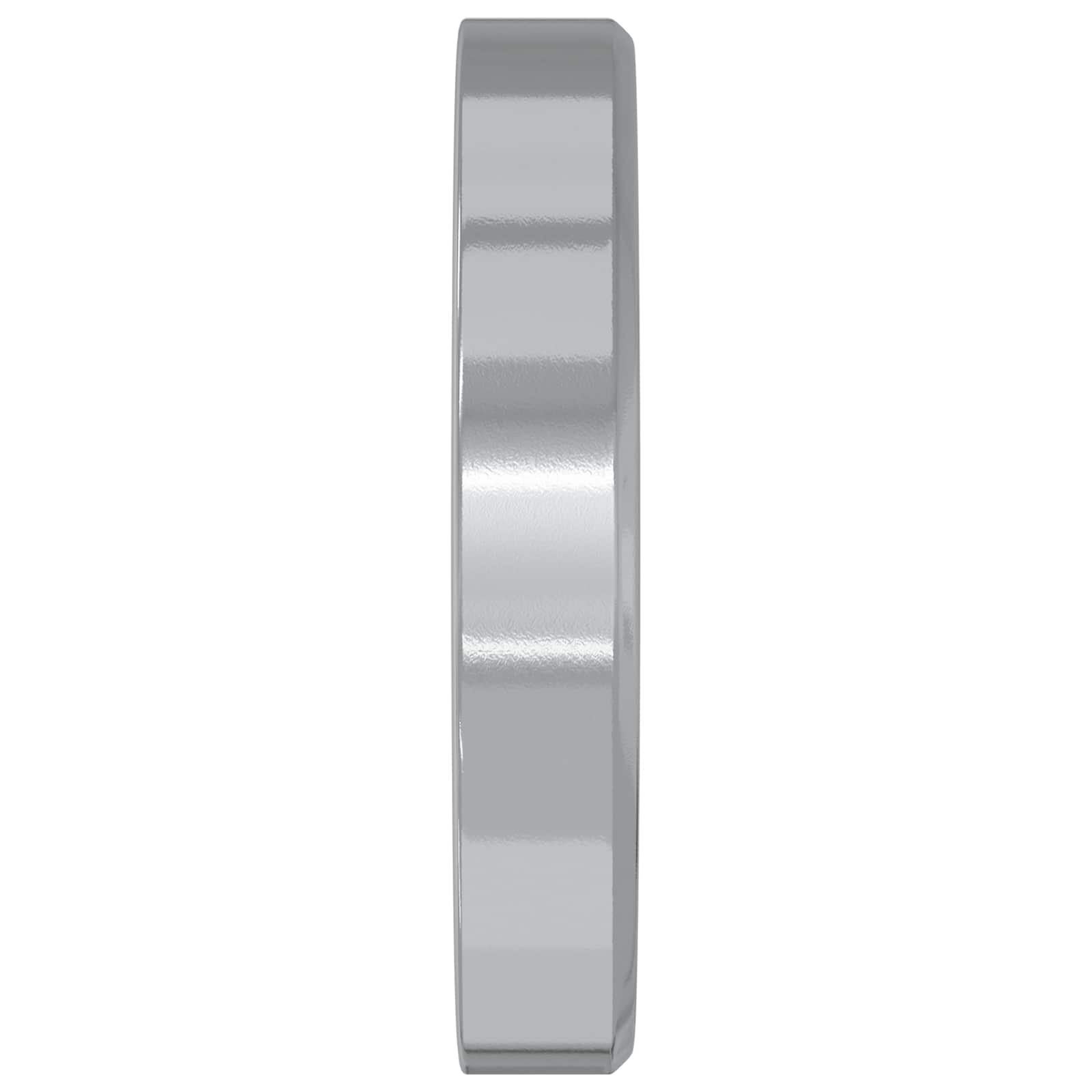 vidaXL Veer Washer 2 pcs Wit 13 x 1 mm IJzer