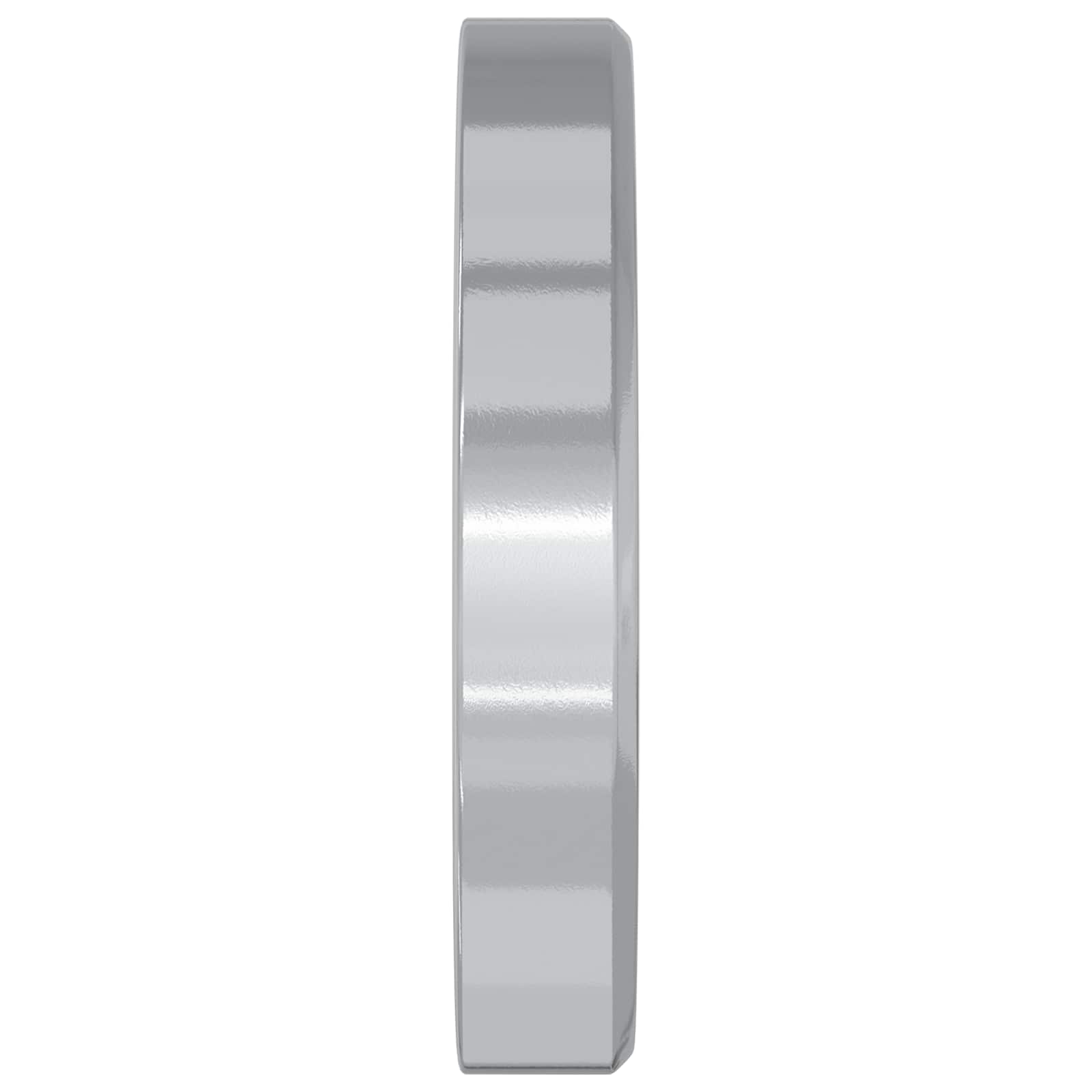 vidaXL Veer Washer 2 pcs Wit 13 x 1 mm IJzer