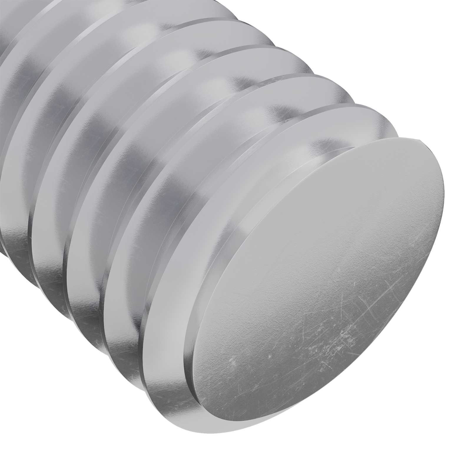 vidaXL Bout 2 pcs Zilver 8 x 25 mm Staal