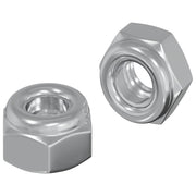 vidaXL Moer 2 pcs Zilver M6 x 10 mm IJzer