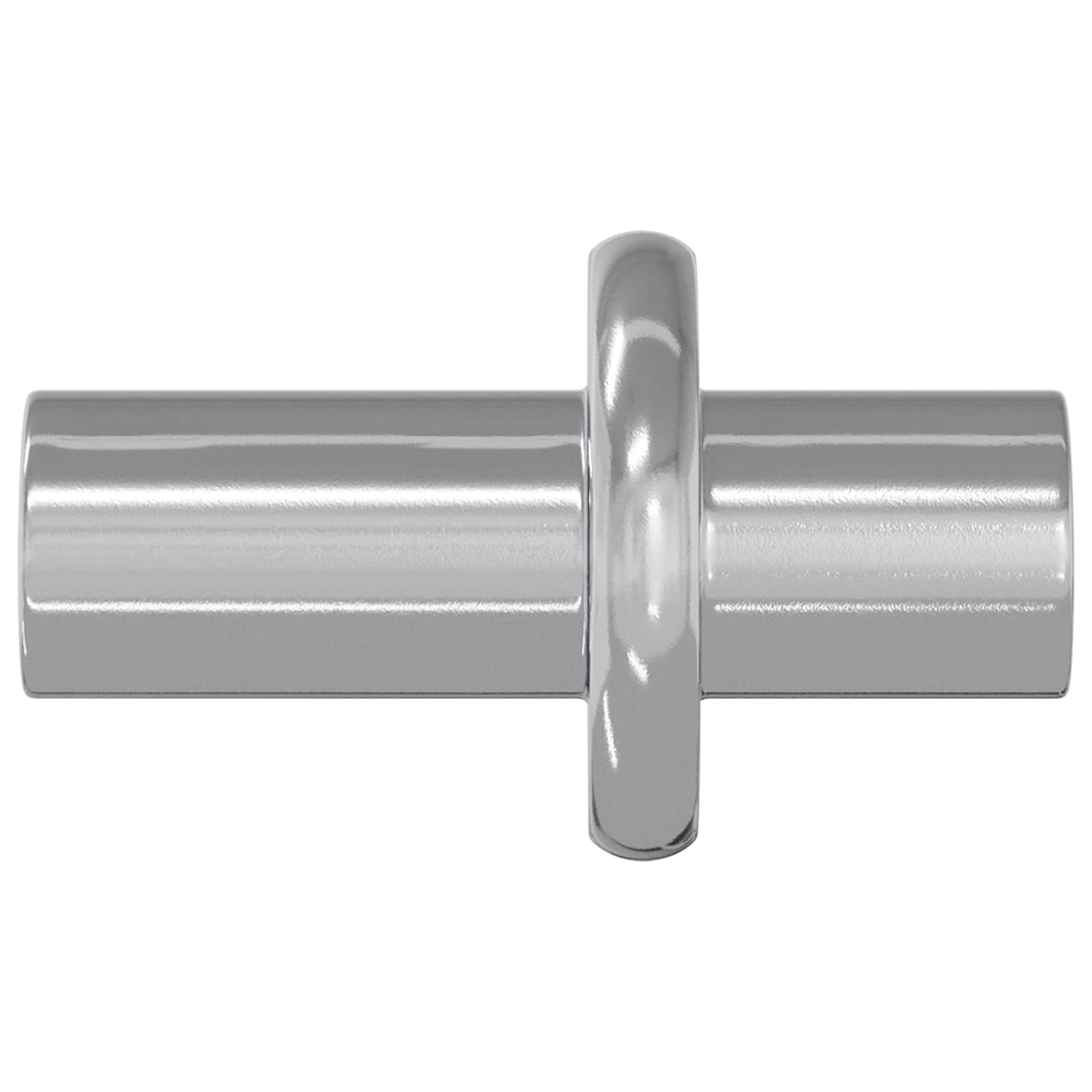 vidaXL Plankhaak Effen 2 pcs Zilver 8,6 x 8,6 x 14,6 mm Staal