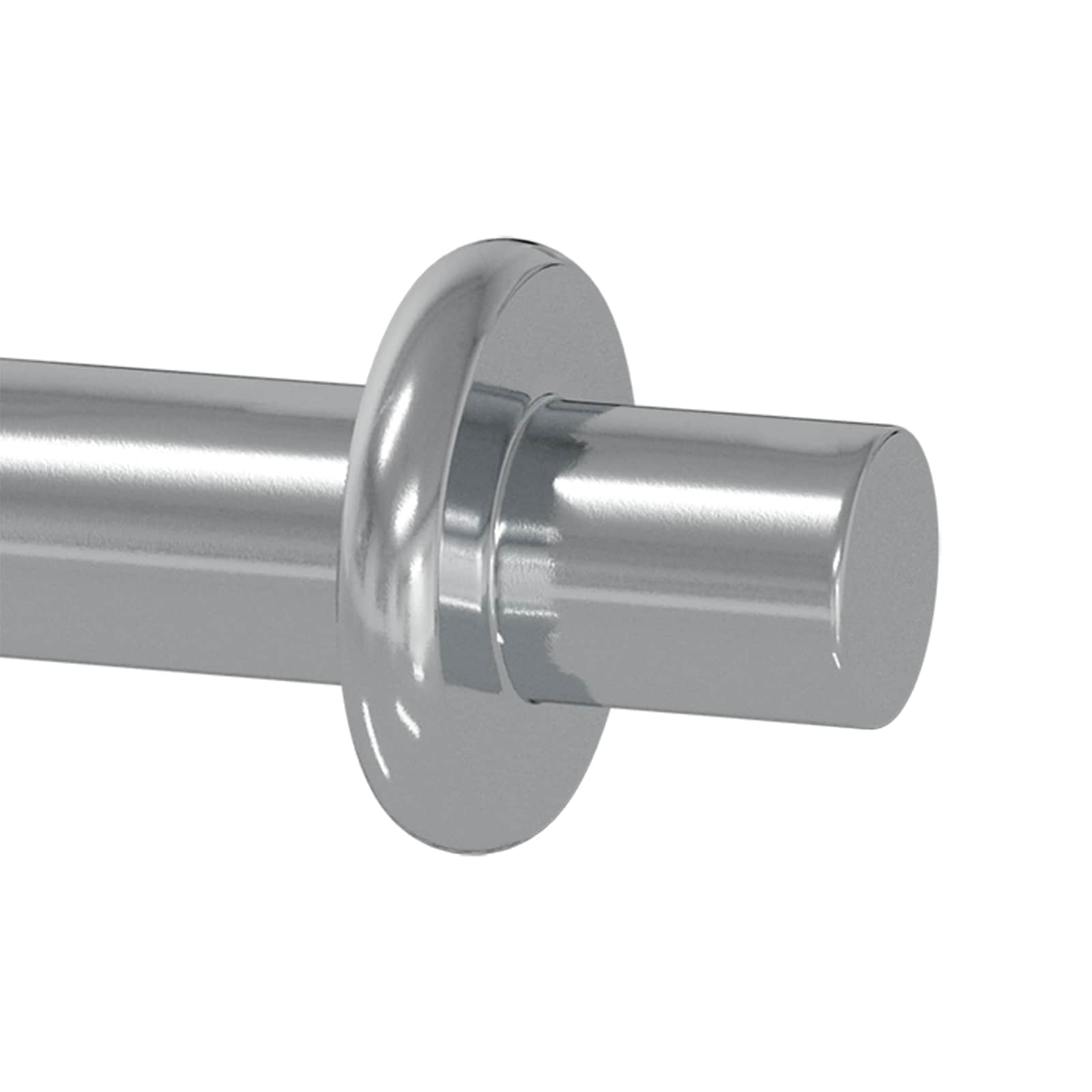 vidaXL Plankhaak Effen 2 pcs Zilver 8,6 x 8,6 x 14,6 mm Staal