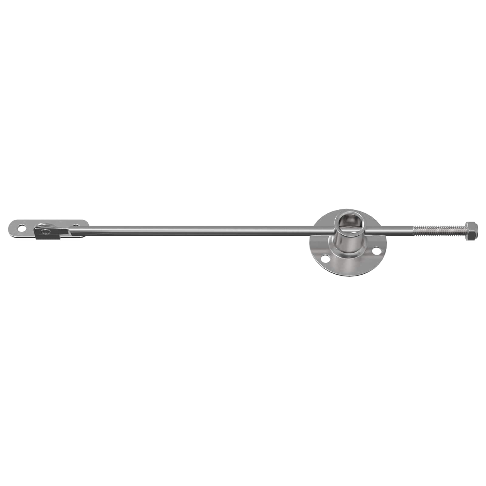 vidaXL Gasveer 2 pcs Zilver 190 mm IJzer