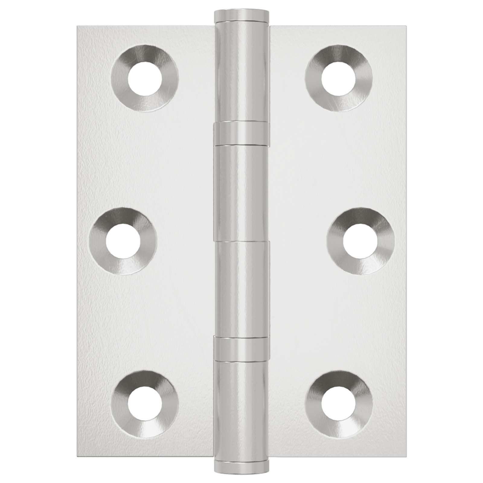 vidaXL Scharnier 2 pcs Zilver 50 x 38 x 1,3 mm Staal