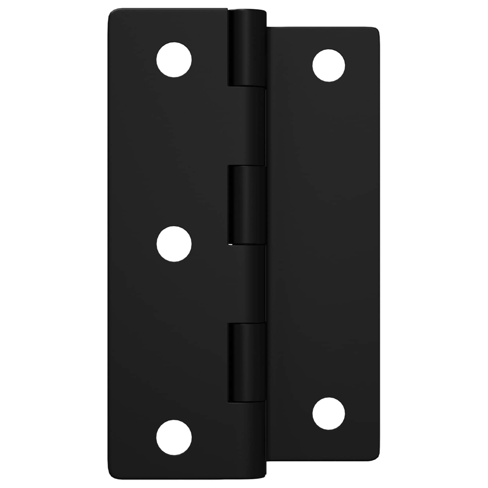 vidaXL Scharnier 2 pcs Zwart 38 x 17 x 60 mm IJzer