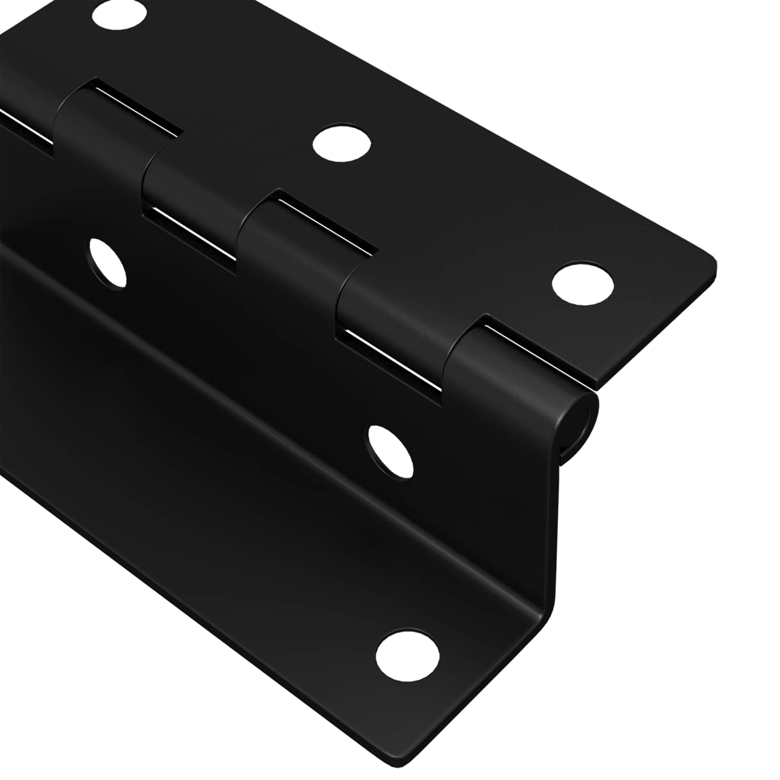 vidaXL Scharnier 2 pcs Zwart 38 x 17 x 60 mm IJzer