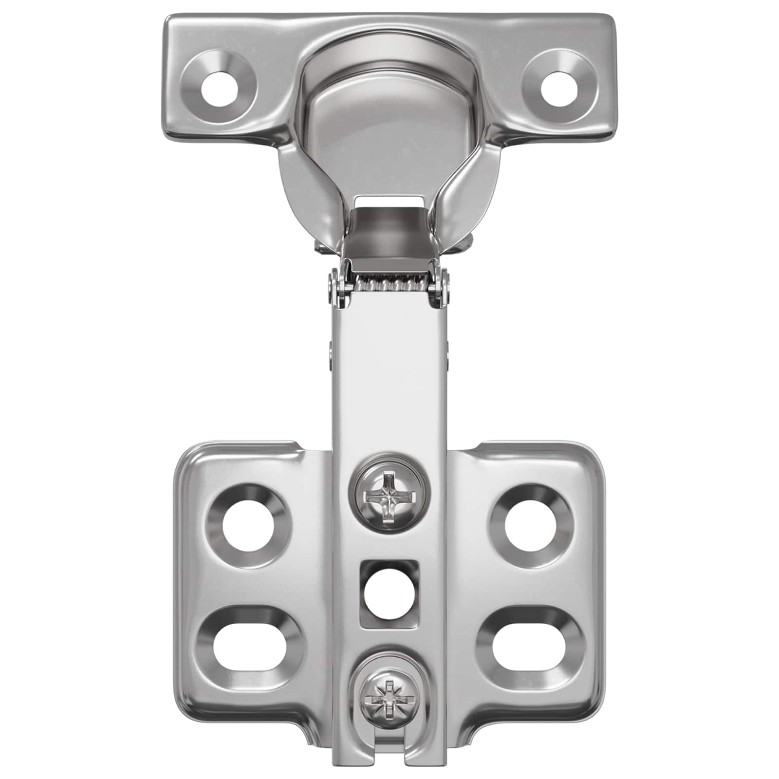 vidaXL Scharnier 2 pcs Nikkel 26 mm IJzer