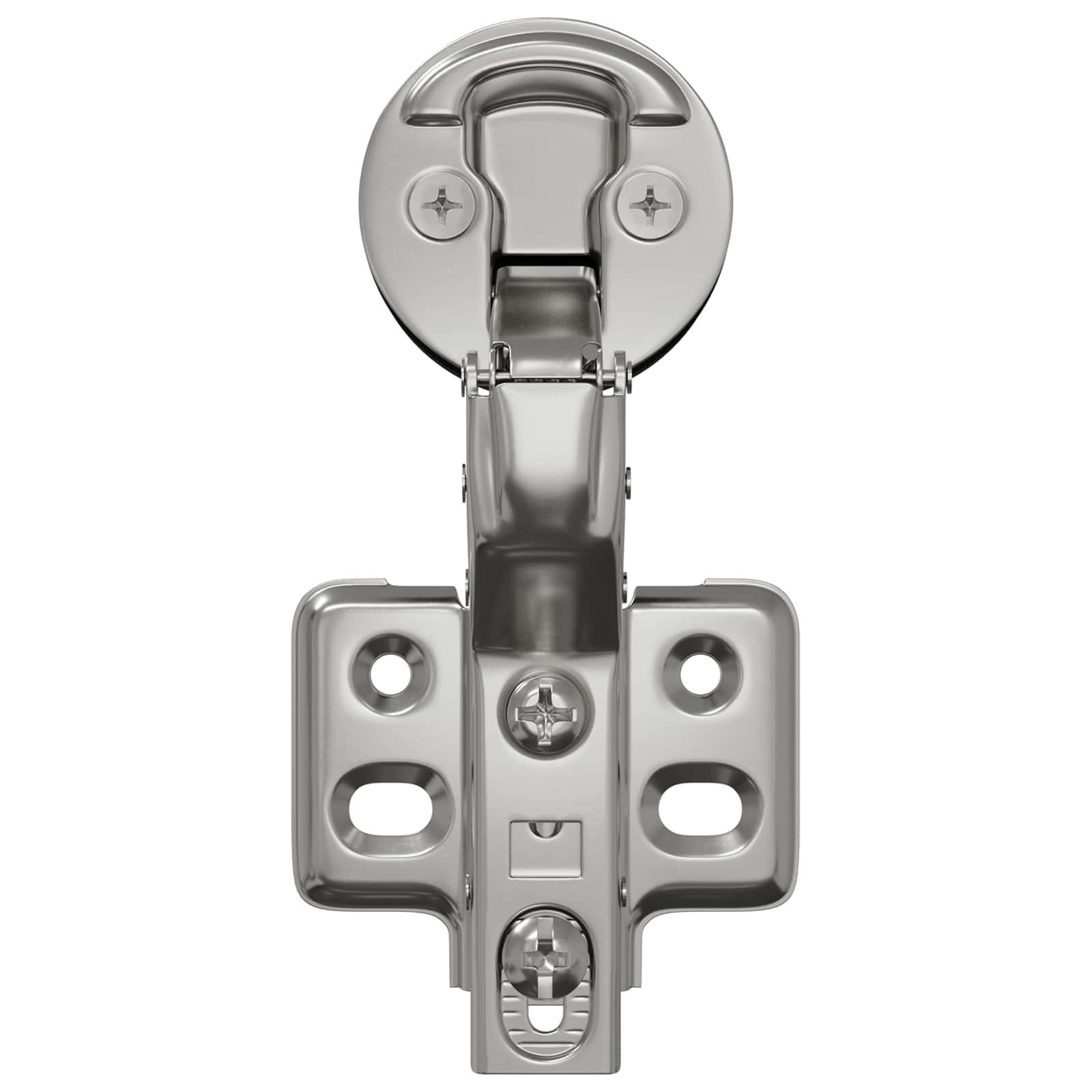 vidaXL Scharnier 2 pcs Zilver 0 IJzer